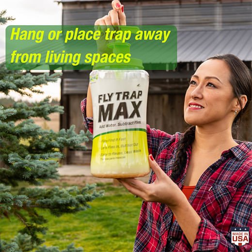 RESCUE! Fly Trap Max – Reusable Outdoor Fly Control Trap with Refill Option - Image 5