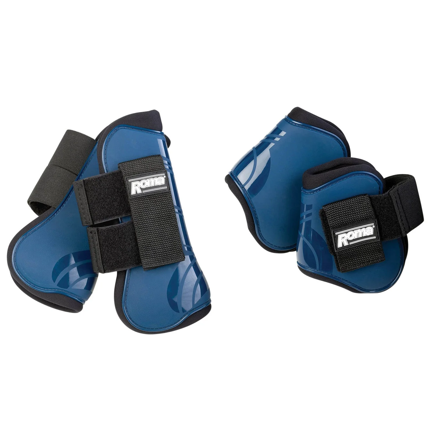 Roma Competitor Series Equine Protective Boots, 4-Pack - Image 4
