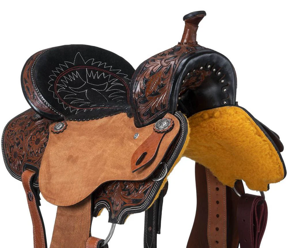 Royal King Two Tone Hawley Barrel Saddle Package - Image 3