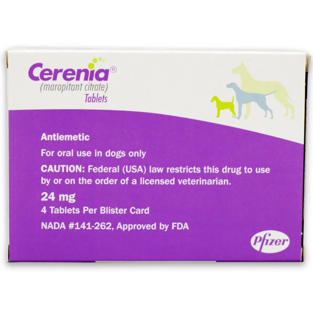 Rx Cerenia (maropitant citrate) Tablets for Dogs - Image 3
