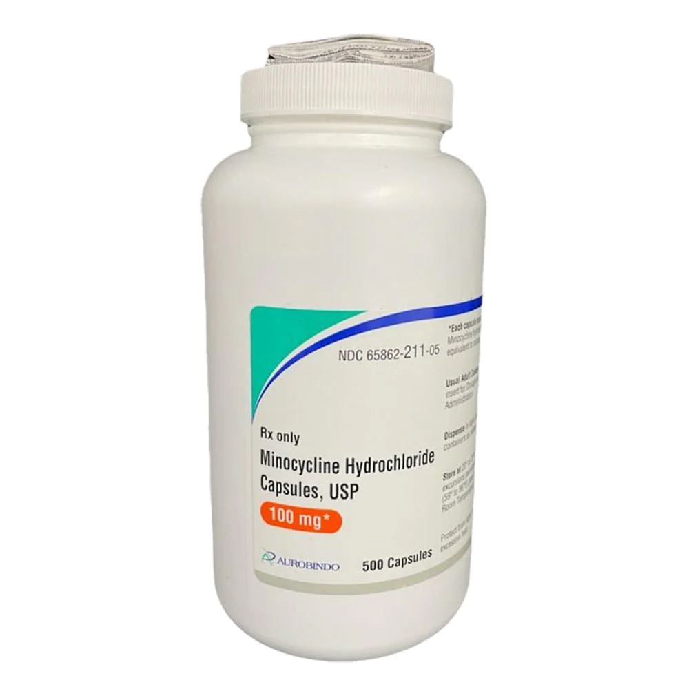 Rx Minocycline (Generic) Capsules, 100mg - Image 2