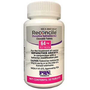 Rx Reconcile (fluoxetine hydrochloride) Chewable Tabs for Dogs - Image 3