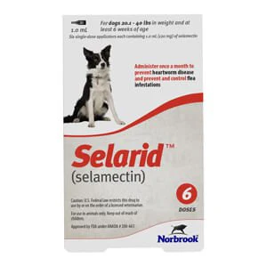 Rx Selarid (selamectin) Canine Topical Flea & Heartworm Prevention for Dogs - Image 2