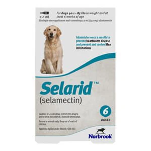 Rx Selarid (selamectin) Canine Topical Flea & Heartworm Prevention for Dogs - Image 3