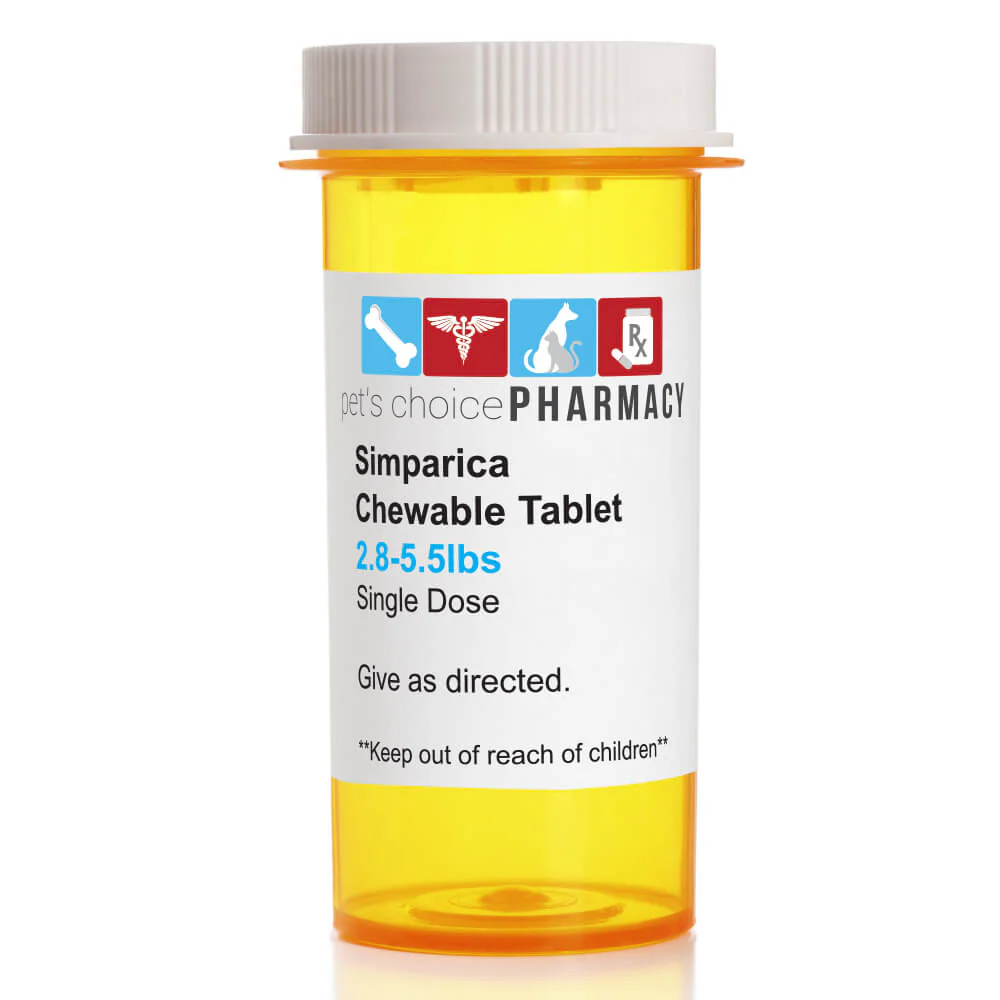 Rx Simparica (sarolaner) Chewable Tablets for Dogs - Image 3