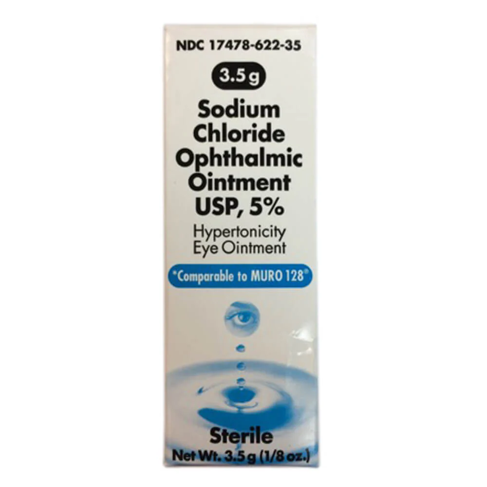 Rx Sochlor Opth Ointment, 5%, 1/8 oz