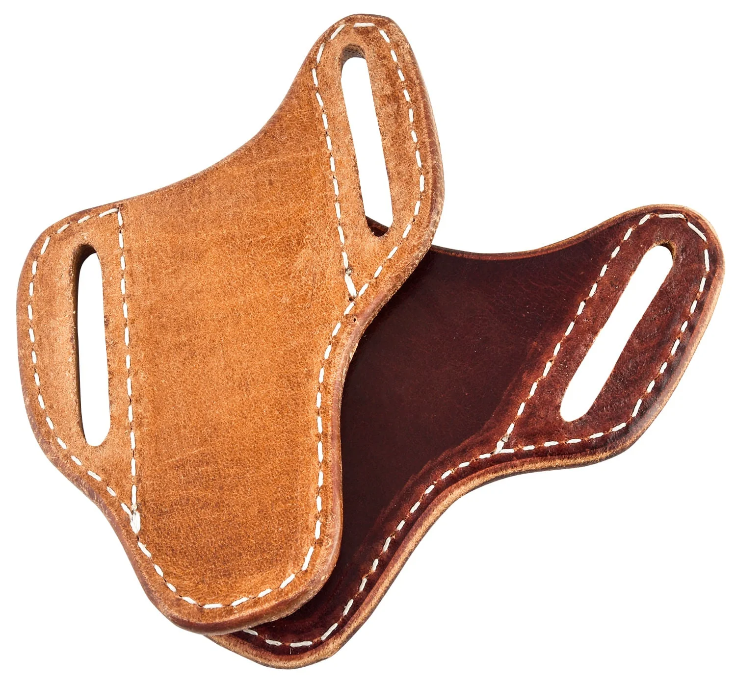 San Saba Leather Pancake Angled Knife Sheath - Image 15