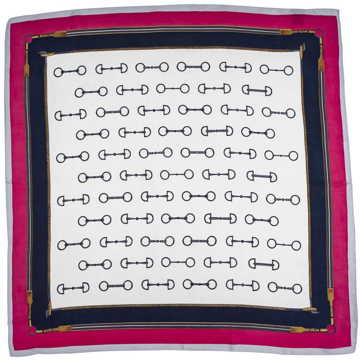 Satin Snaffle Bit Scarf - Image 7