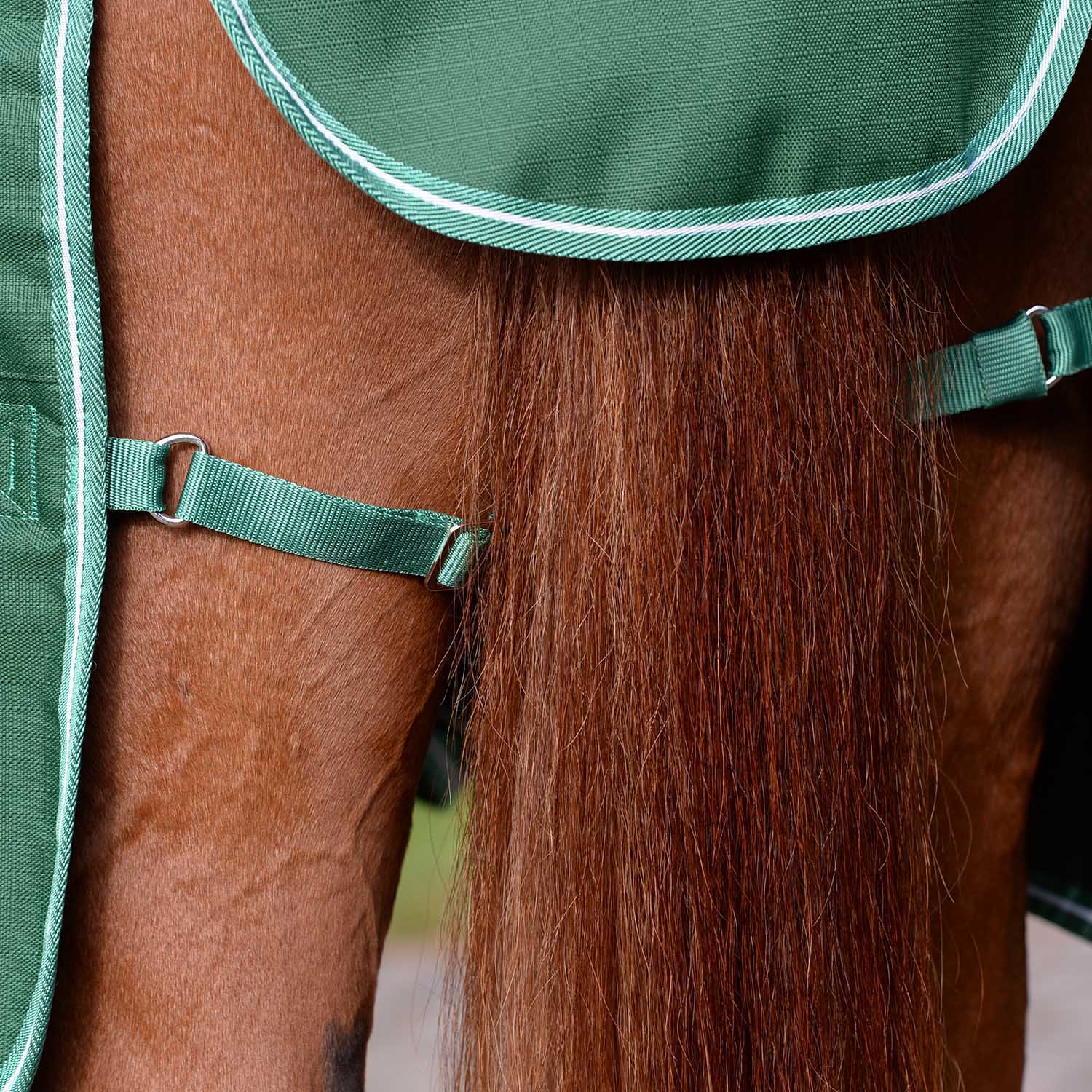 Saxon Defiant 1200 Denier Standard Neck Medium-Weight Turnout Blanket for Horses, 200g - Waterproof, Breathable & Durable - Image 3
