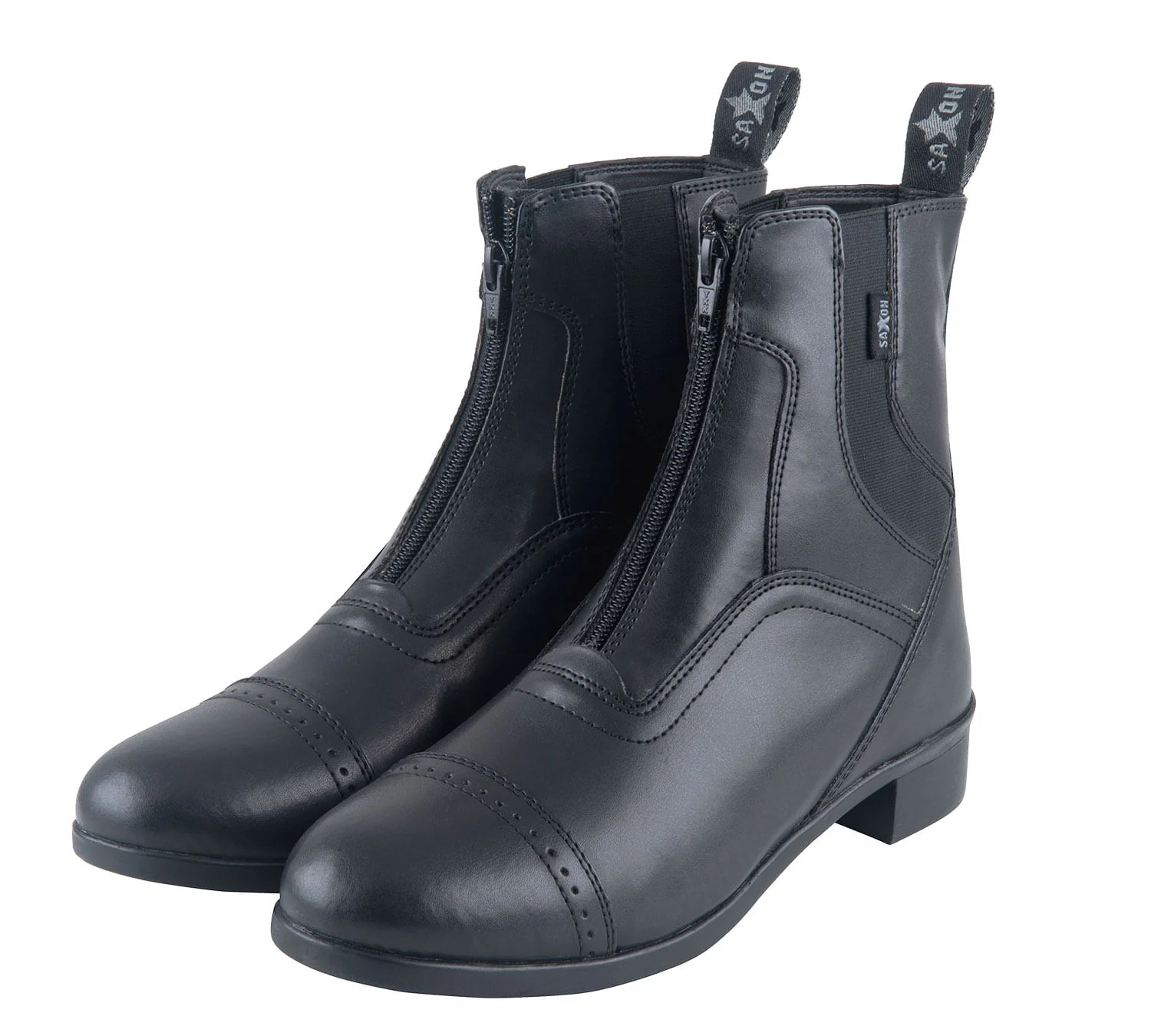Saxon Syntovia Zip Paddock Boots, Childrens - Image 32