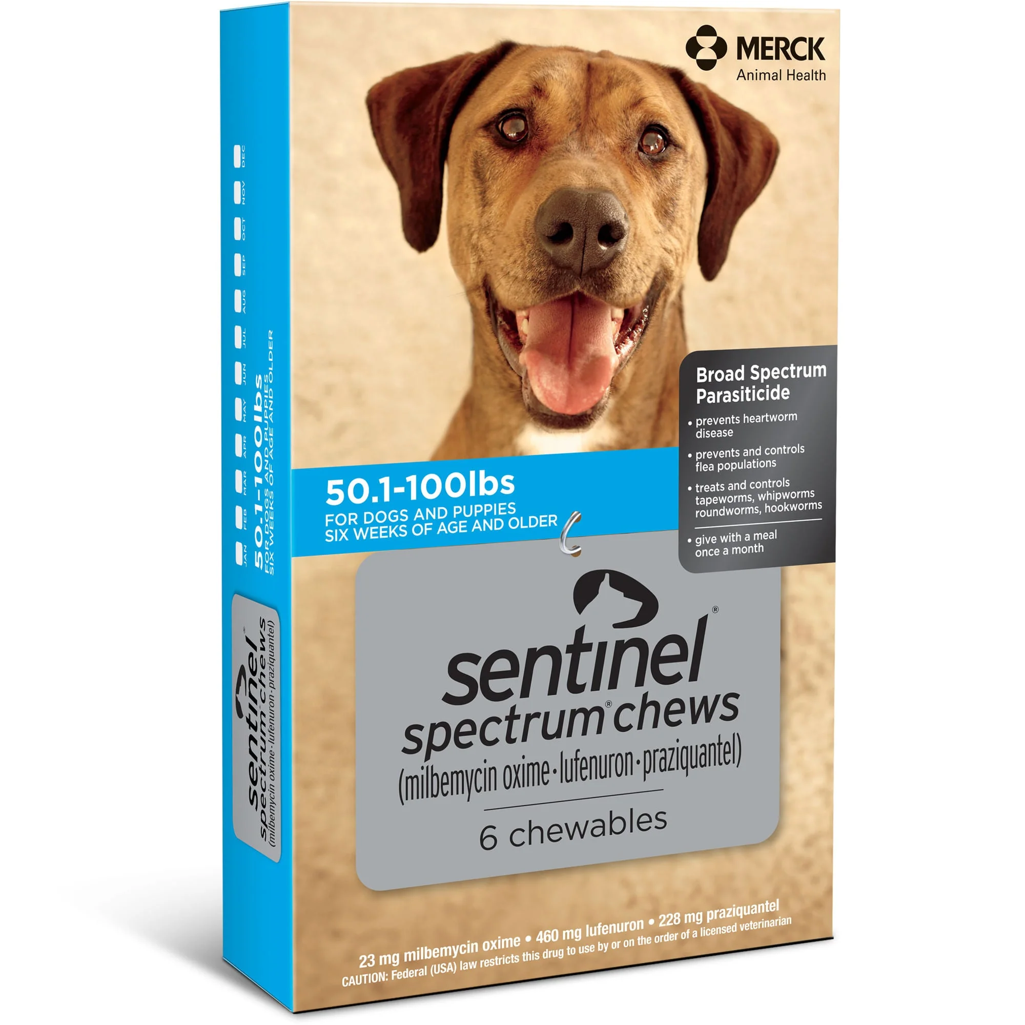 Rx Sentinel Spectrum Chews for Dogs, 6 Chews - Image 10