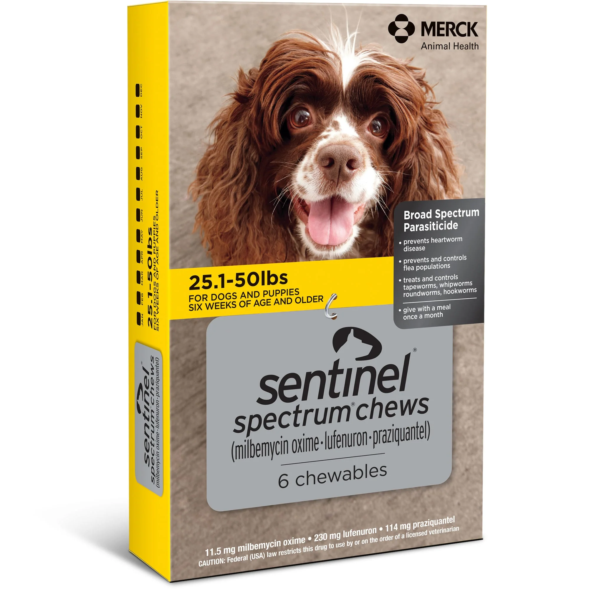 Rx Sentinel Spectrum Chews for Dogs, 6 Chews - Image 7