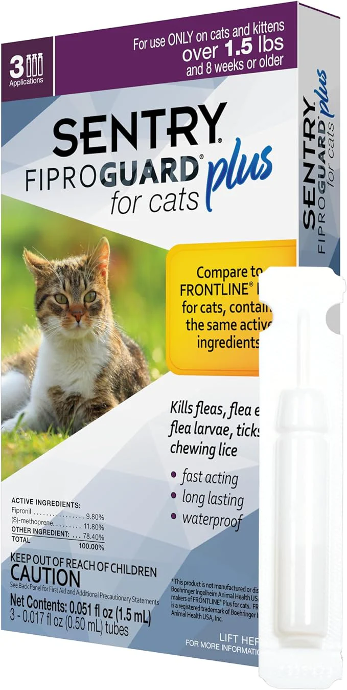 SENTRY Fiproguard Plus Topical for Cats