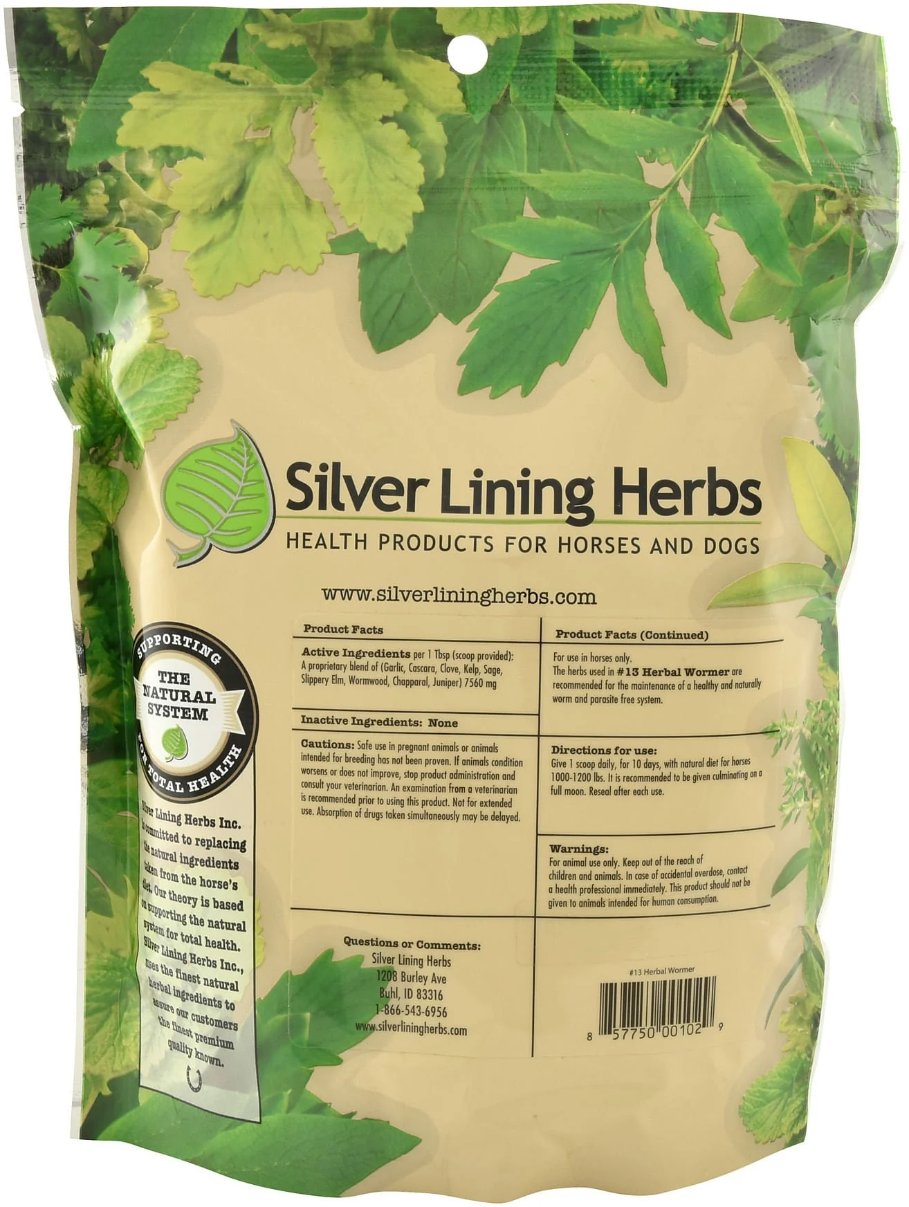Silver Lining Herbs Herbal Wormer for Horses - Image 4