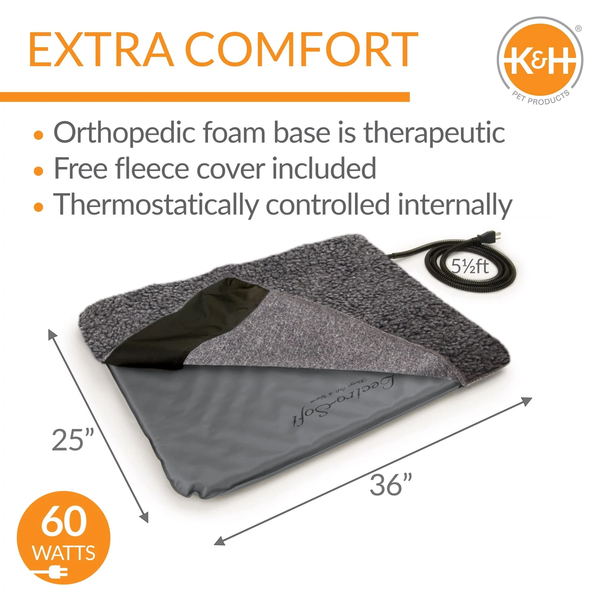 K&H Lectro-Soft Indoor/Outdoor Heated Pet Bed - Image 12