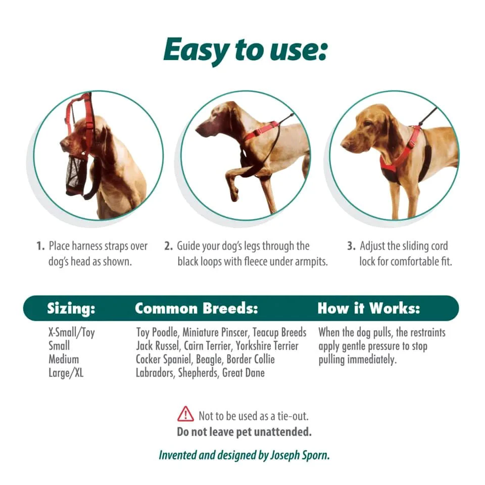 Sporn Non-Pulling Mesh Harness, Small - Image 13