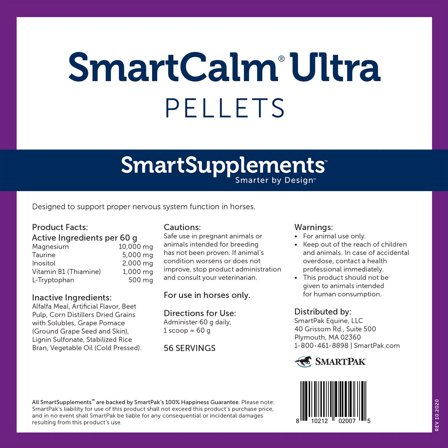 SmartEquine SmartCalm Ultra Pellets - Image 6