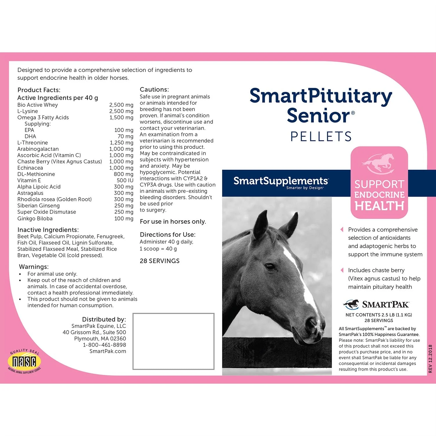 SmartEquine SmartPituitary Senior Pellets - Image 2