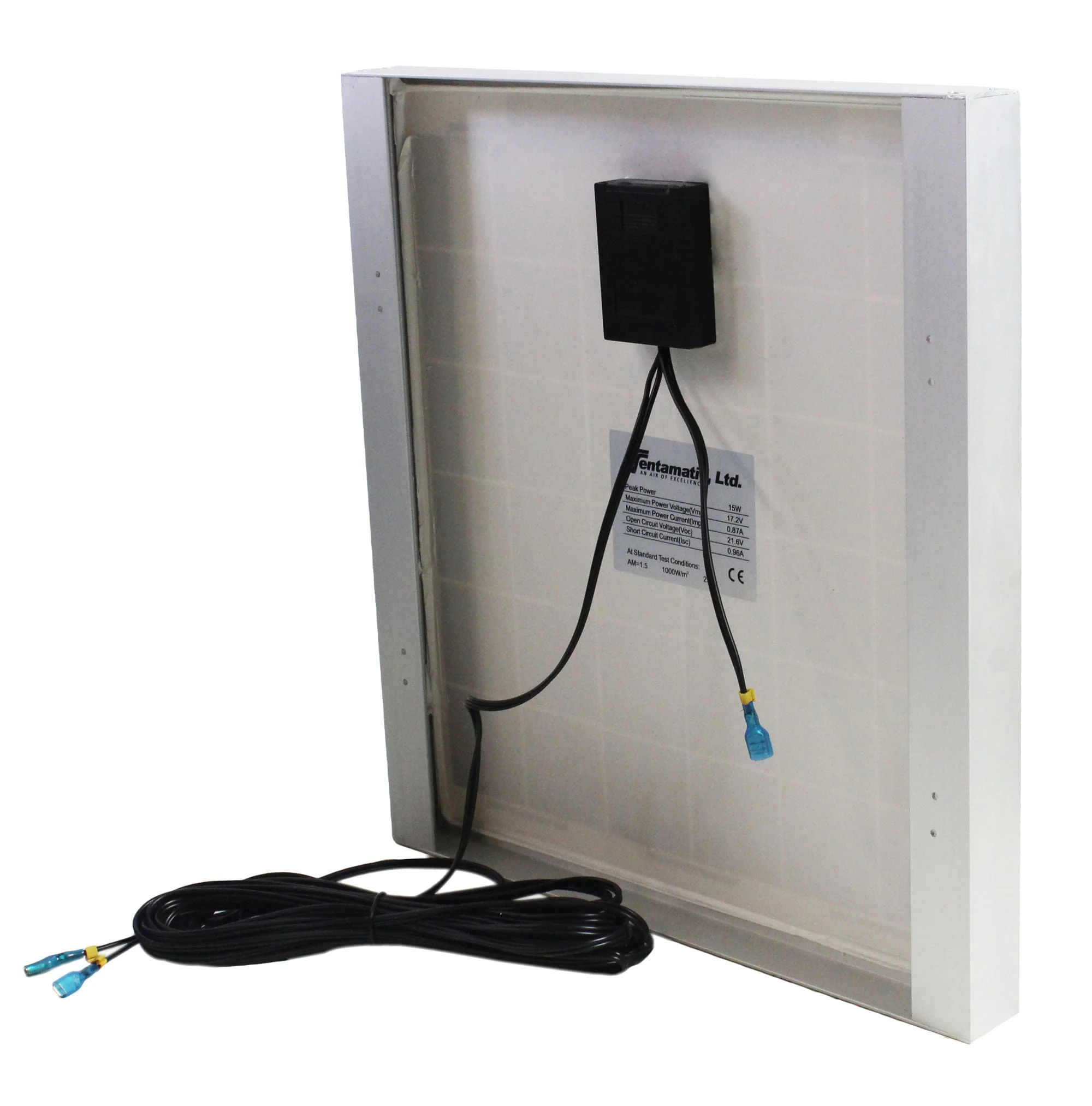 Solar Powered Gable Mount Ventilator, 13" - Image 9