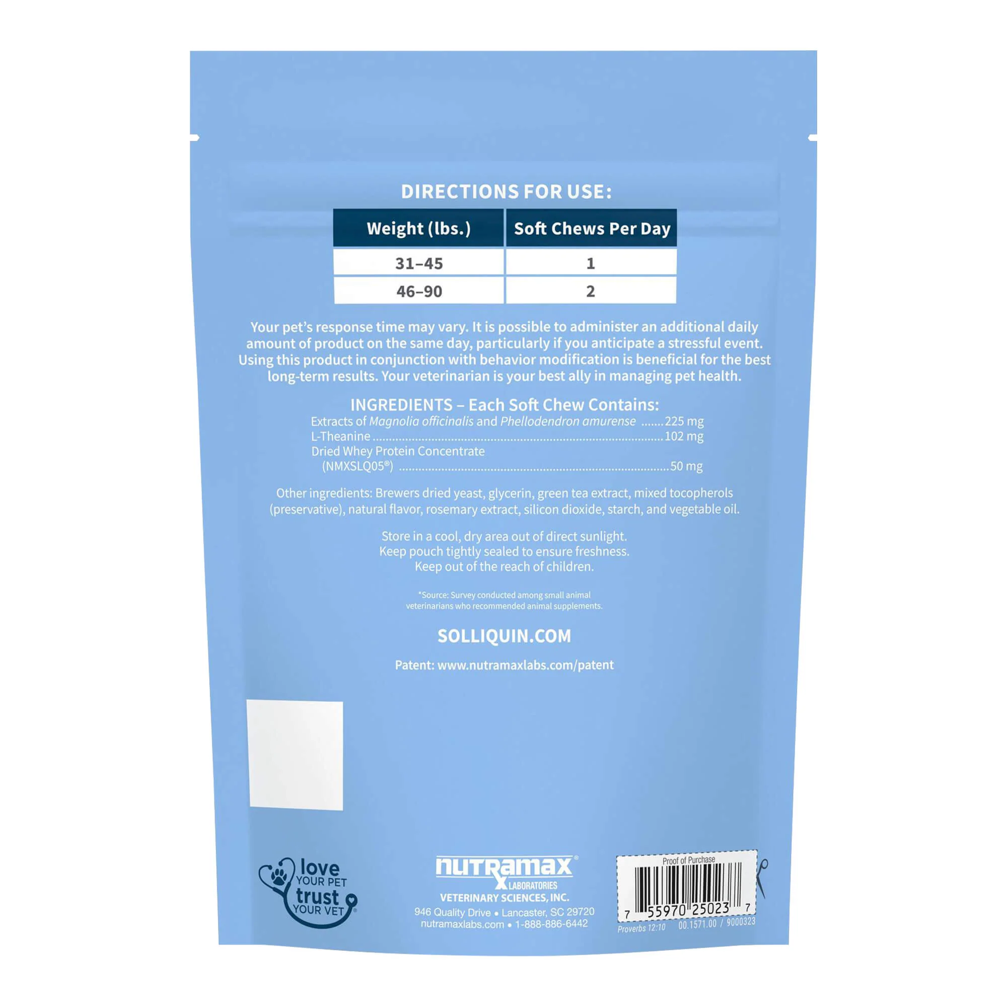 Nutramax Solliquin Soft Chews, 75 ct - Image 10