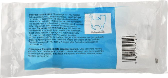 Solo-Jec Feline 3 Cat Vaccine, Single Dose - Image 2