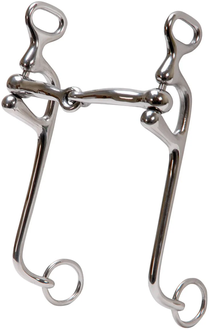 Jeffers Snaffle Mouth Walking Horse Bit