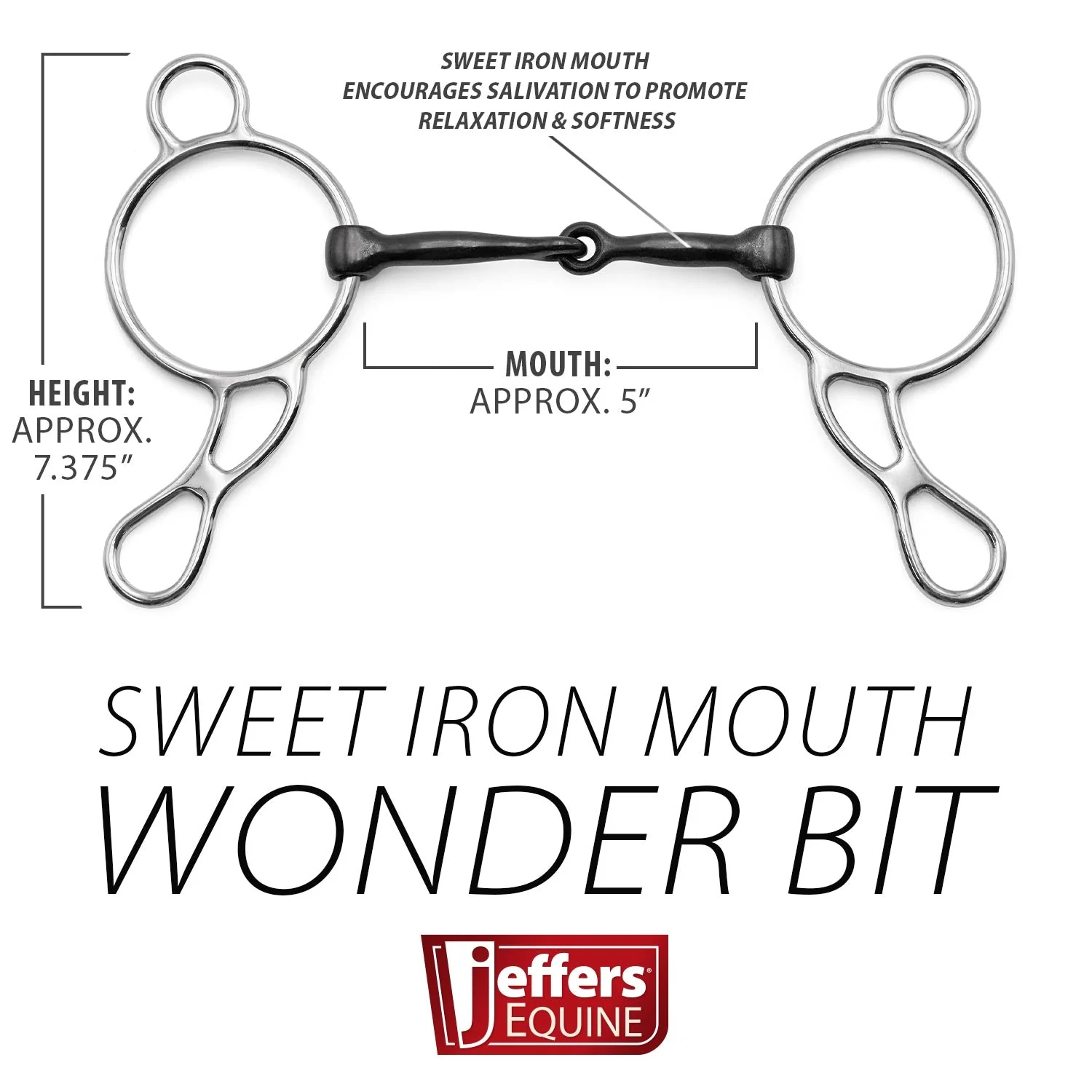 Jeffers Sweet Iron Mouth WONDER BIT - Image 3