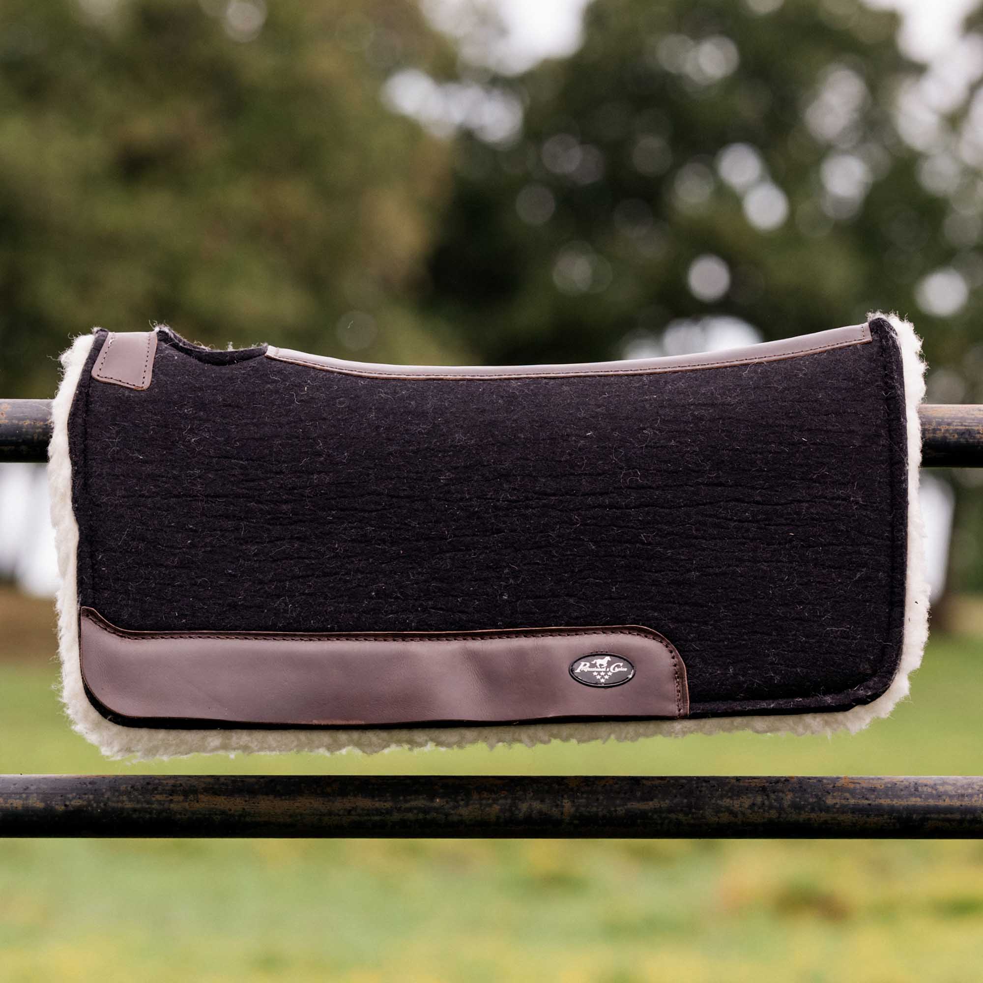 Steam-Pressed Saddle Pad with Fleece Bottom - Image 2