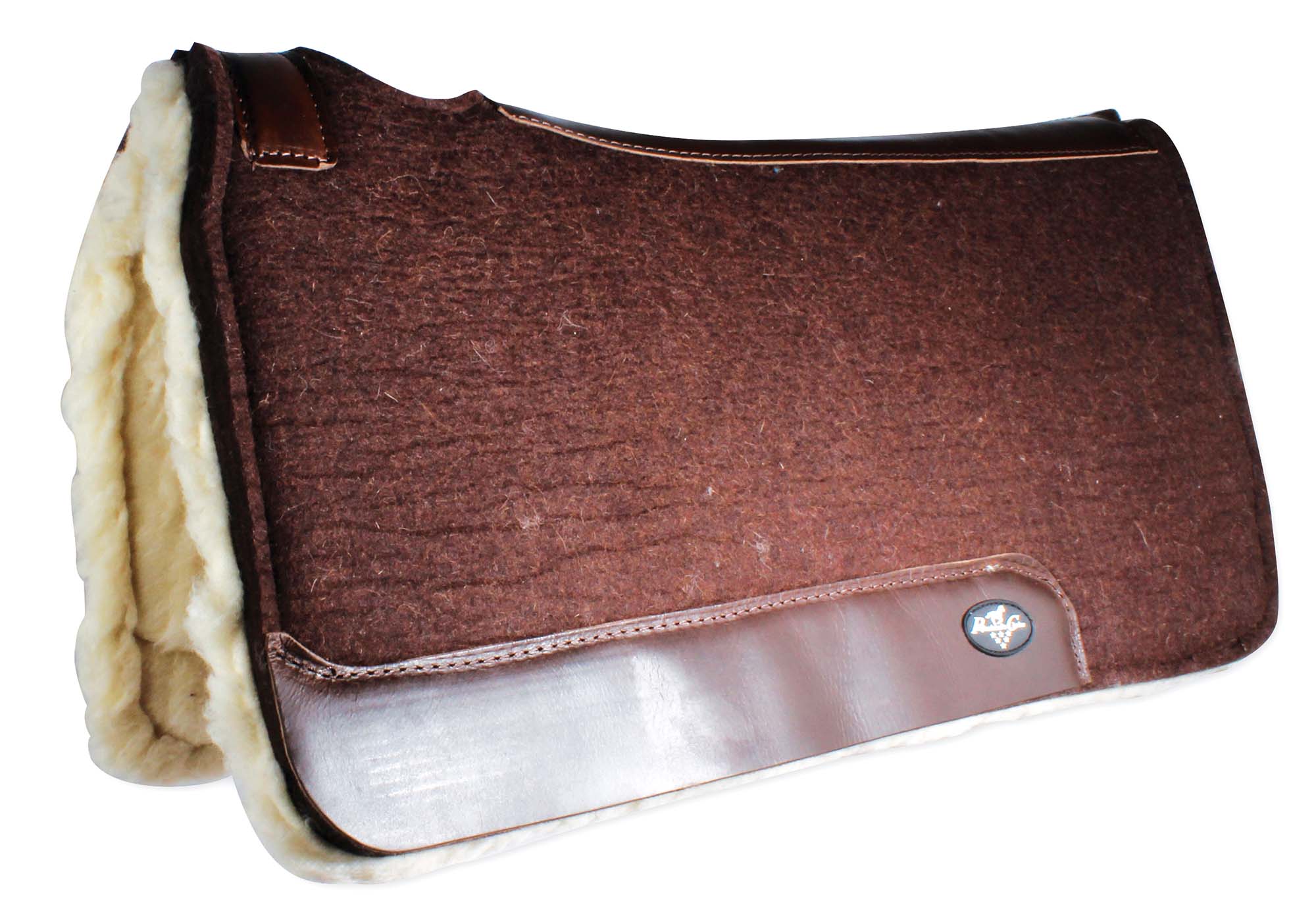 Steam-Pressed Saddle Pad with Fleece Bottom - Image 3