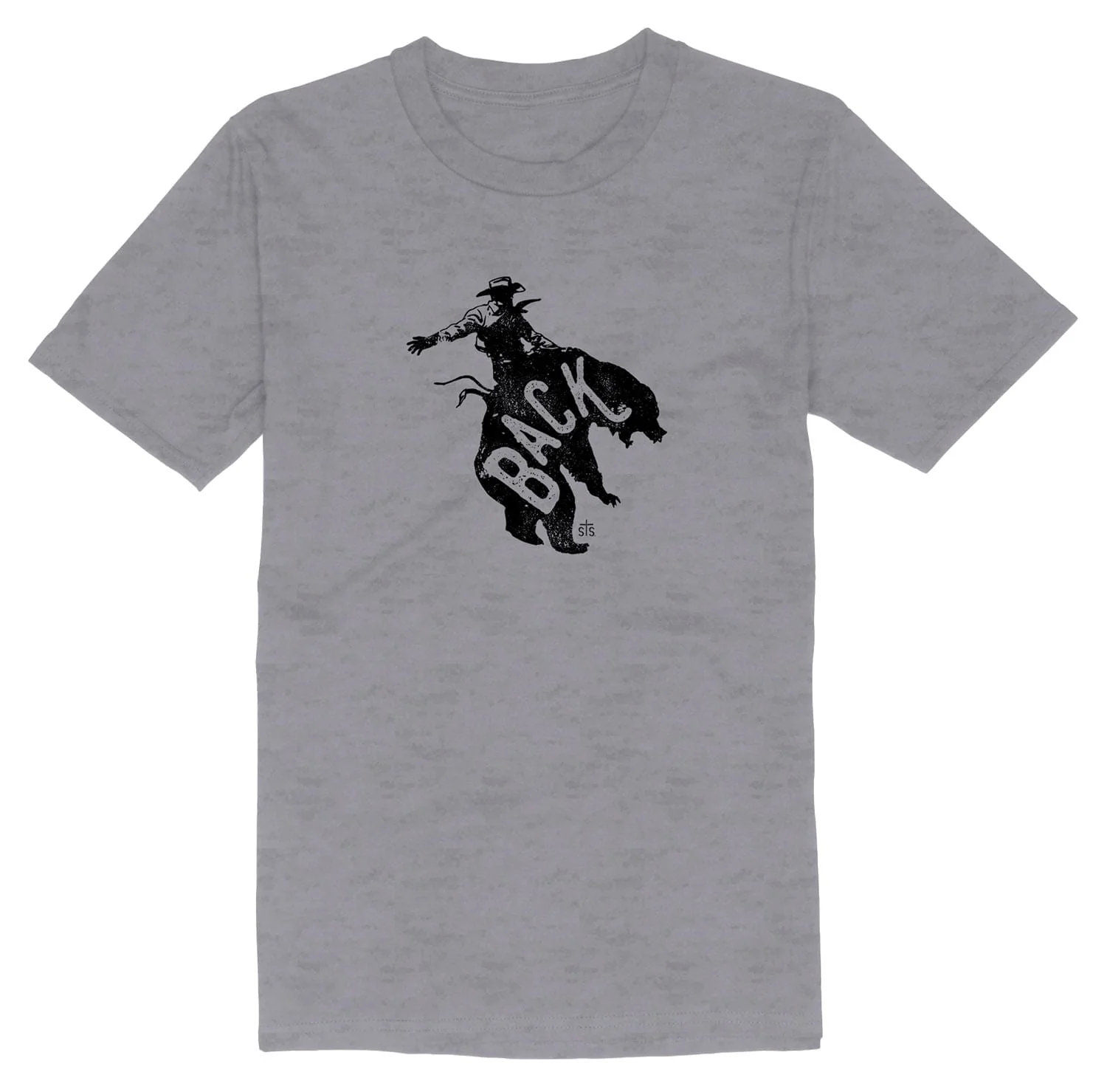 STS Ranchwear Bareback Tee, Gray - Image 6