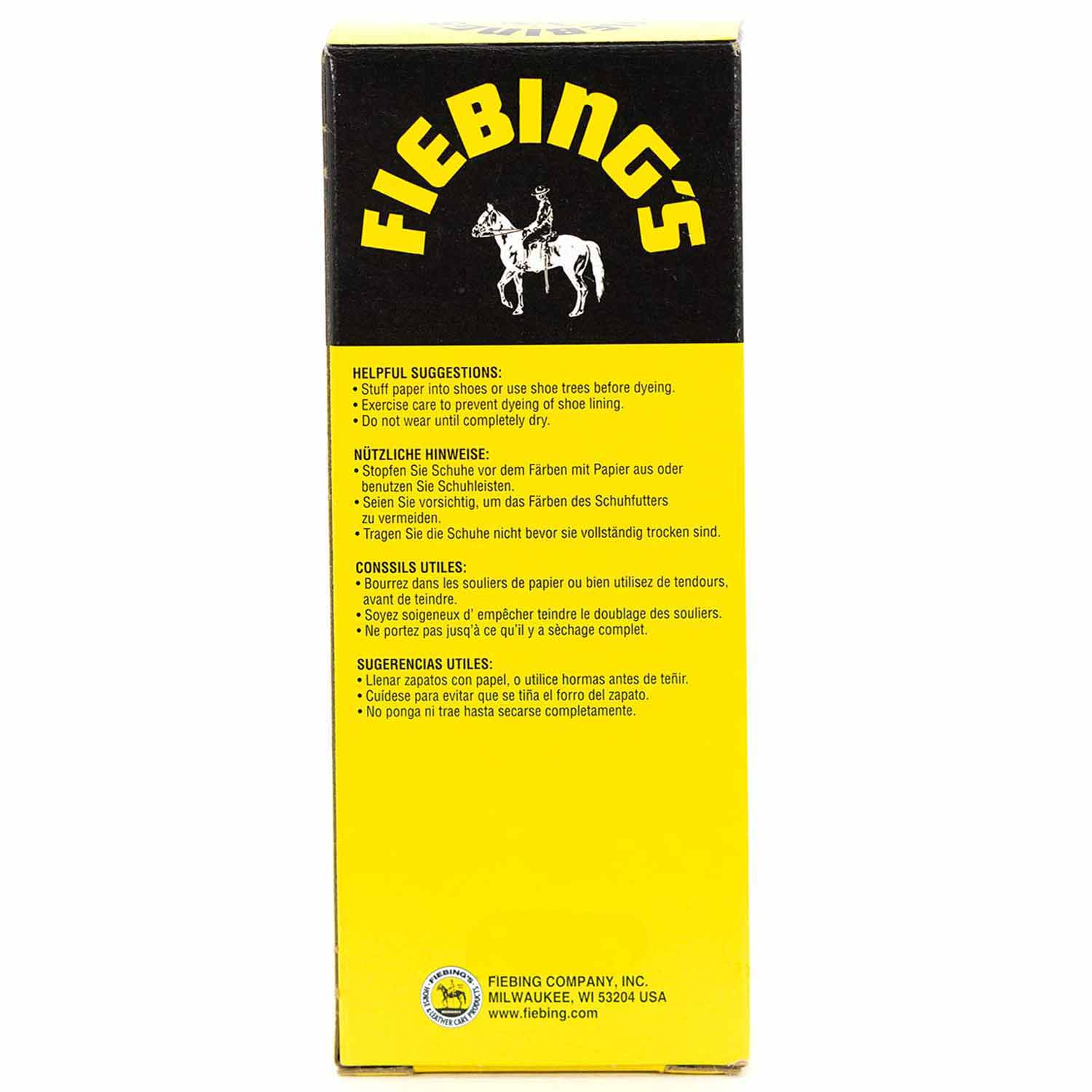 Fiebing's Suede and Roughout Leather Dye, 4 oz - Image 4