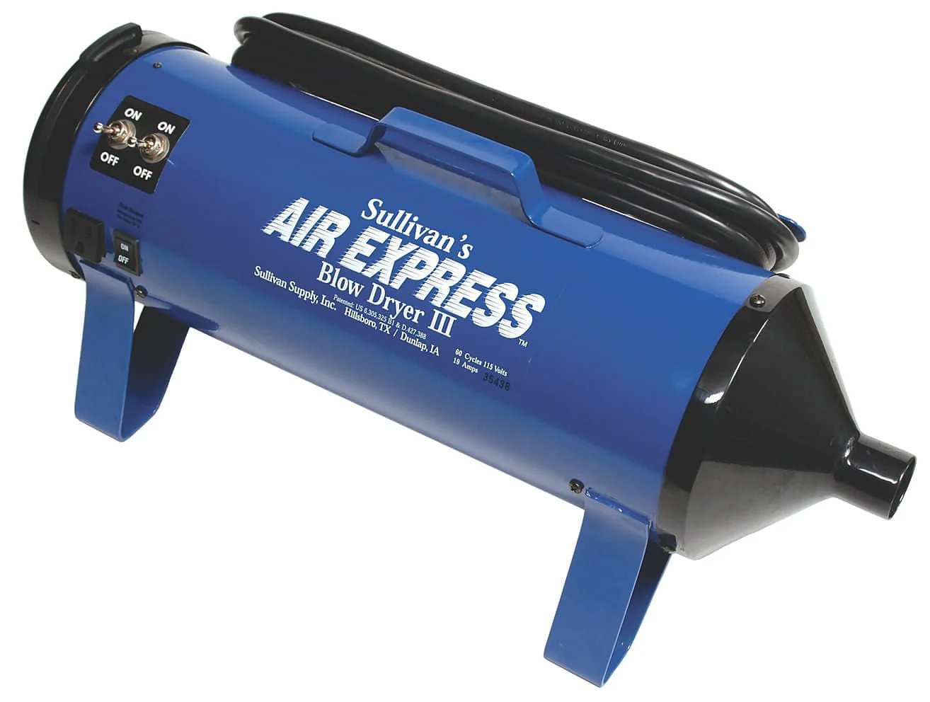 Sullivan's Air Express III – High-Powered Dual Motor Pet & Livestock Blow Dryer with Heat Booster - Image 10