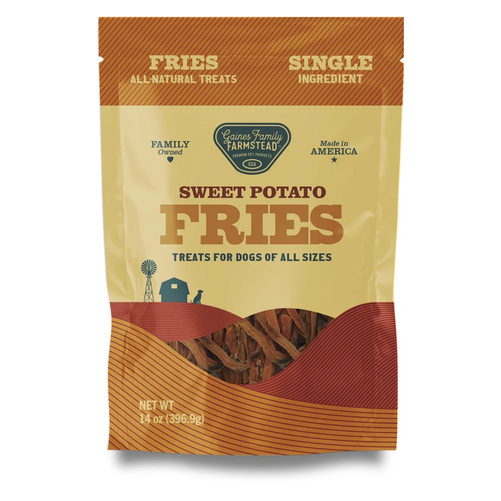 All Natural Sweet Potato Fries for Dogs – Single Ingredient, Made in USA Treats - Image 6