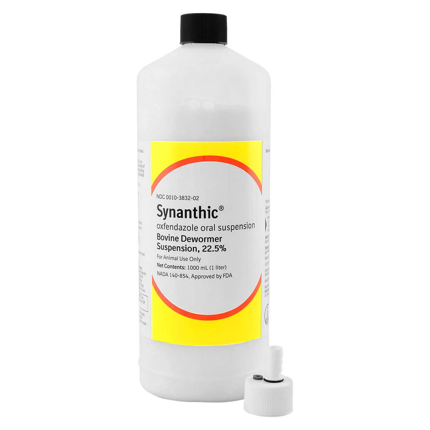 Synanthic 22.5% Bovine Dewormer Suspension, Oxfendazole Oral Dewormer for Cattle - Image 4