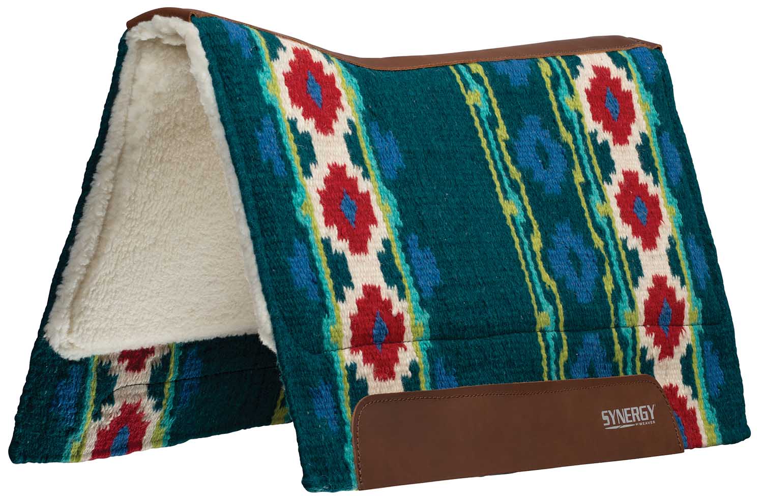 Synergy Contoured Performance Saddle Pad, Wool Blend Felt Lined, Odyssey - Image 5