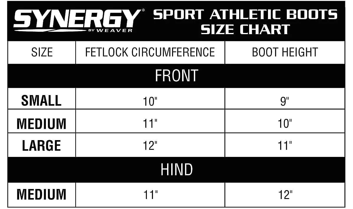 Synergy Sport Athletic Horse Sport Boots, Pair - Image 3