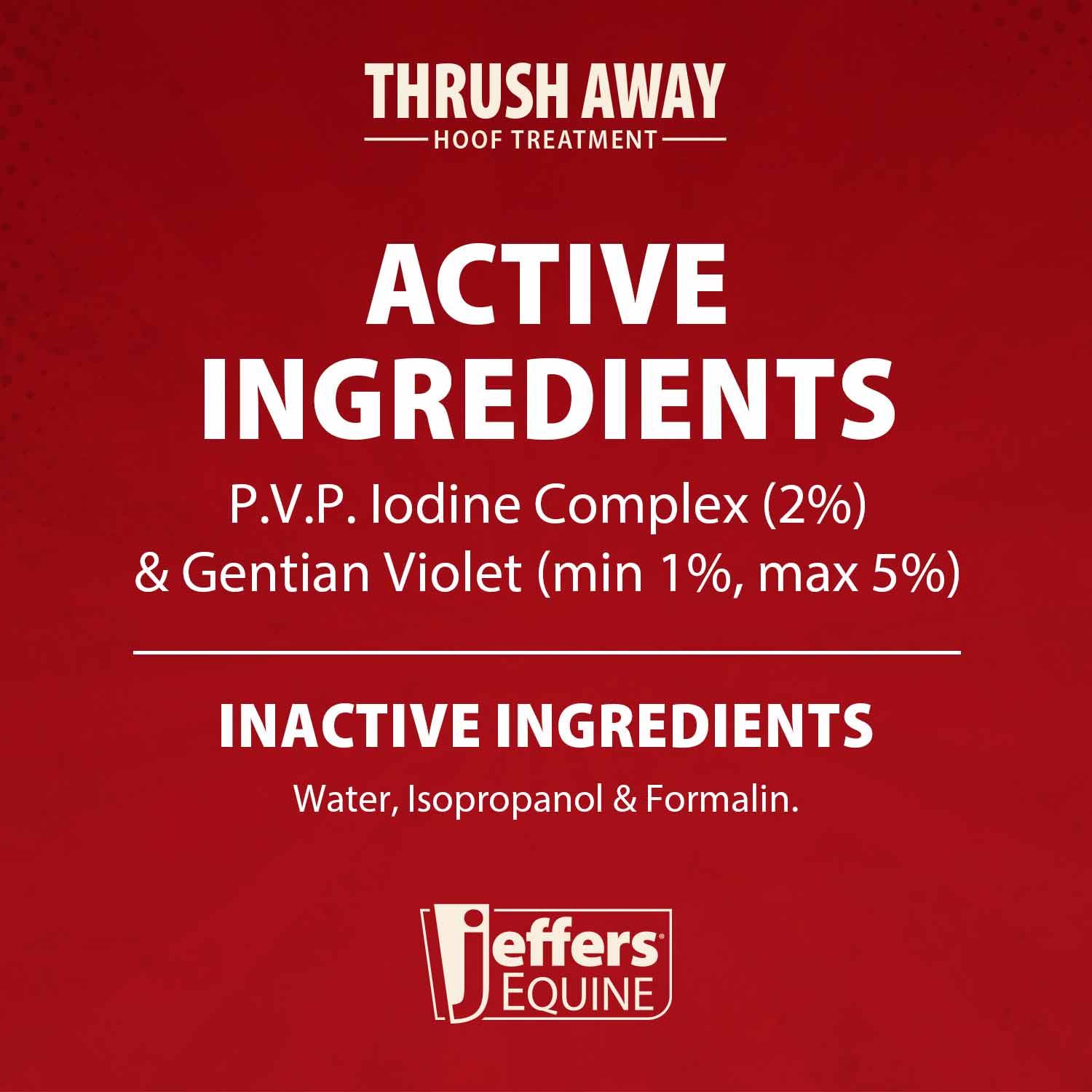 Jeffers Thrush Away Hoof Treatment for Thrush in Horses, 2 oz - Image 4