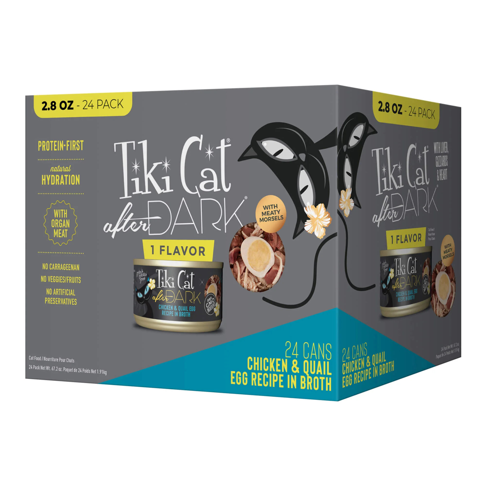 Tiki Cat After Dark Wet Cat Food – High Protein, Grain-Free Chicken Recipes - Image 22