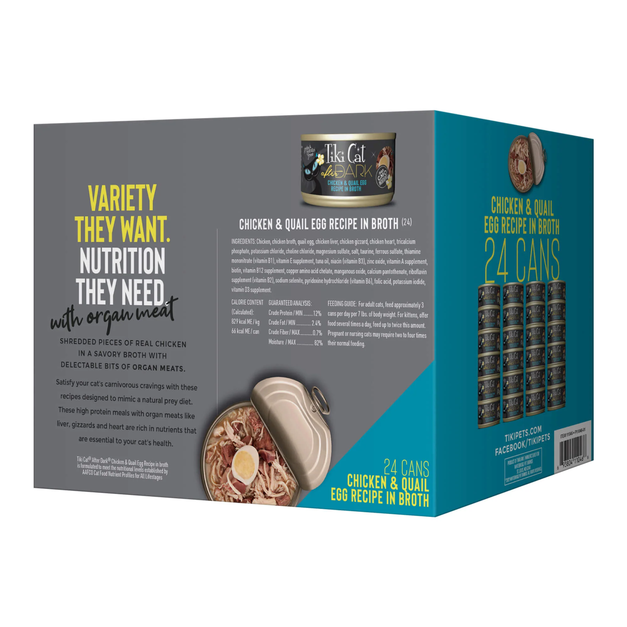 Tiki Cat After Dark Wet Cat Food – High Protein, Grain-Free Chicken Recipes - Image 23