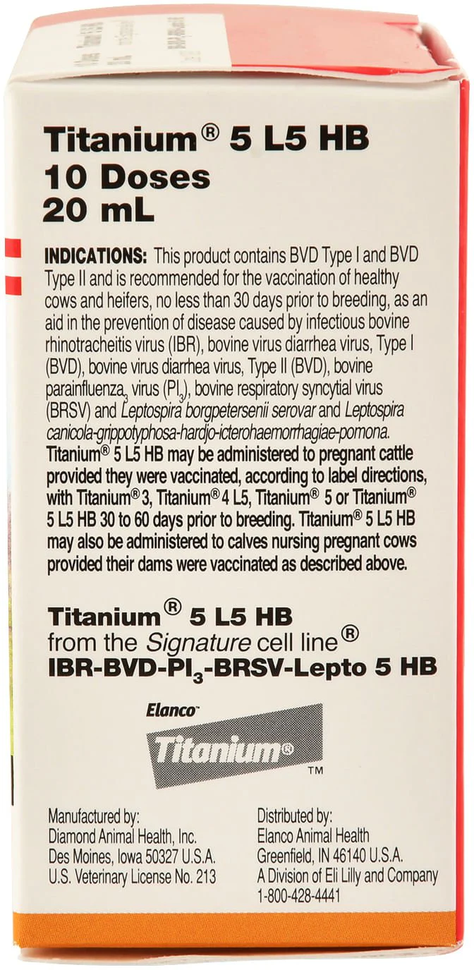Titanium 5 L5 HB Cattle Vaccine - Image 3