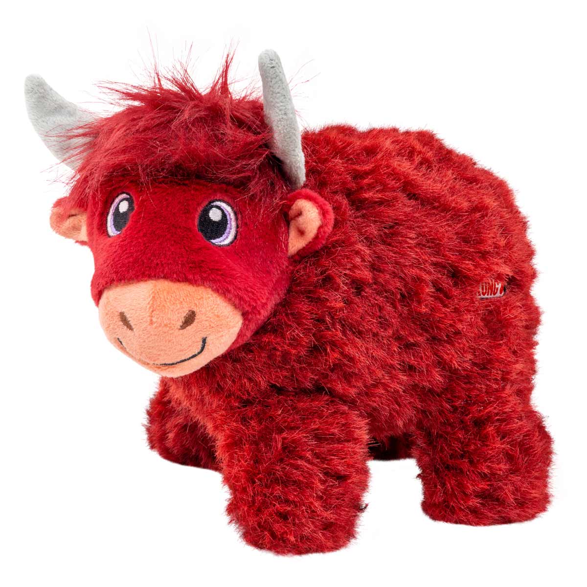 KONG Toughz Squeaky Plush Dog Toy – Medium, Durable & Soft - Image 8