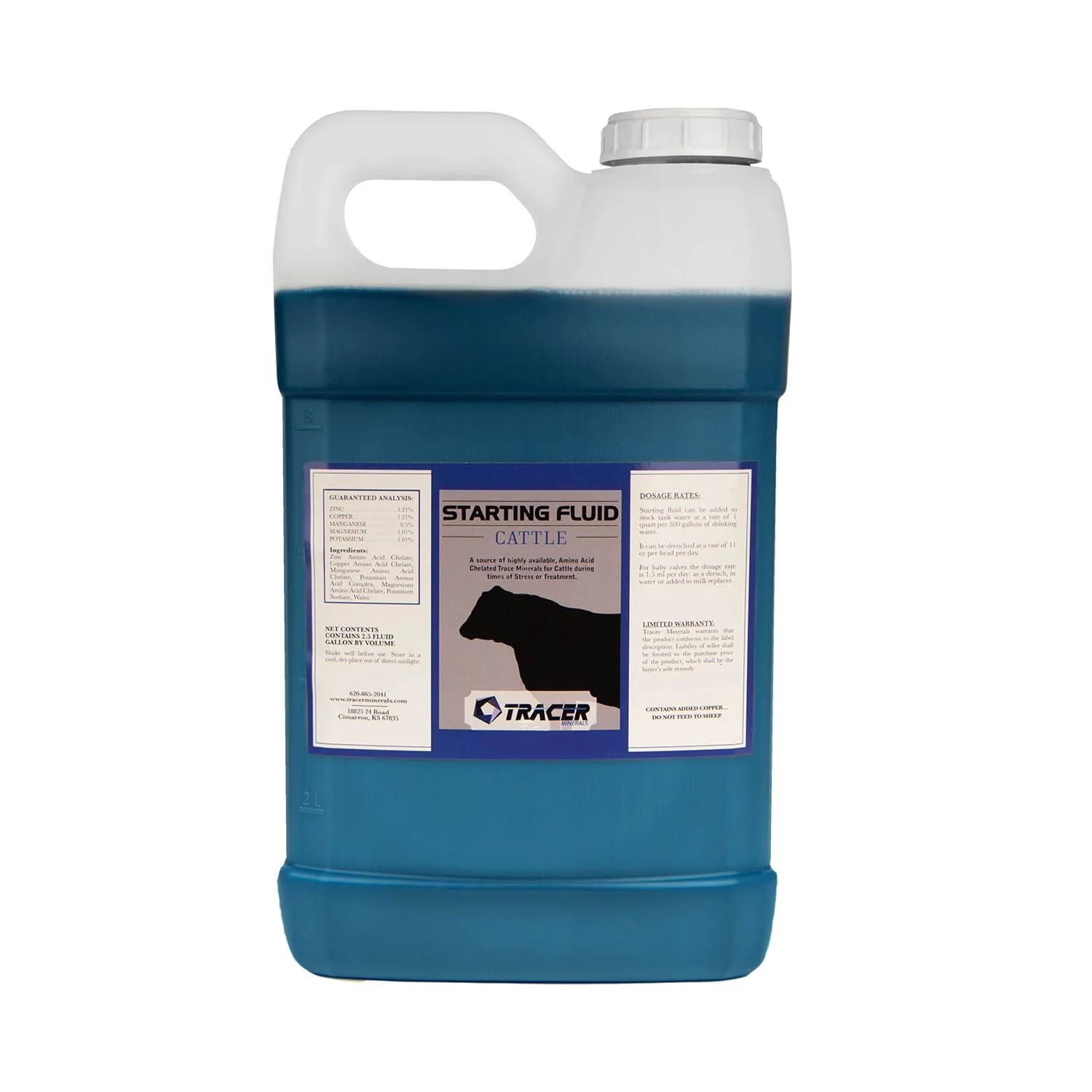 Tracer Starting Fluid Liquid Mineral Supplement for Horses, Swine, Cattle, Goats - Image 10