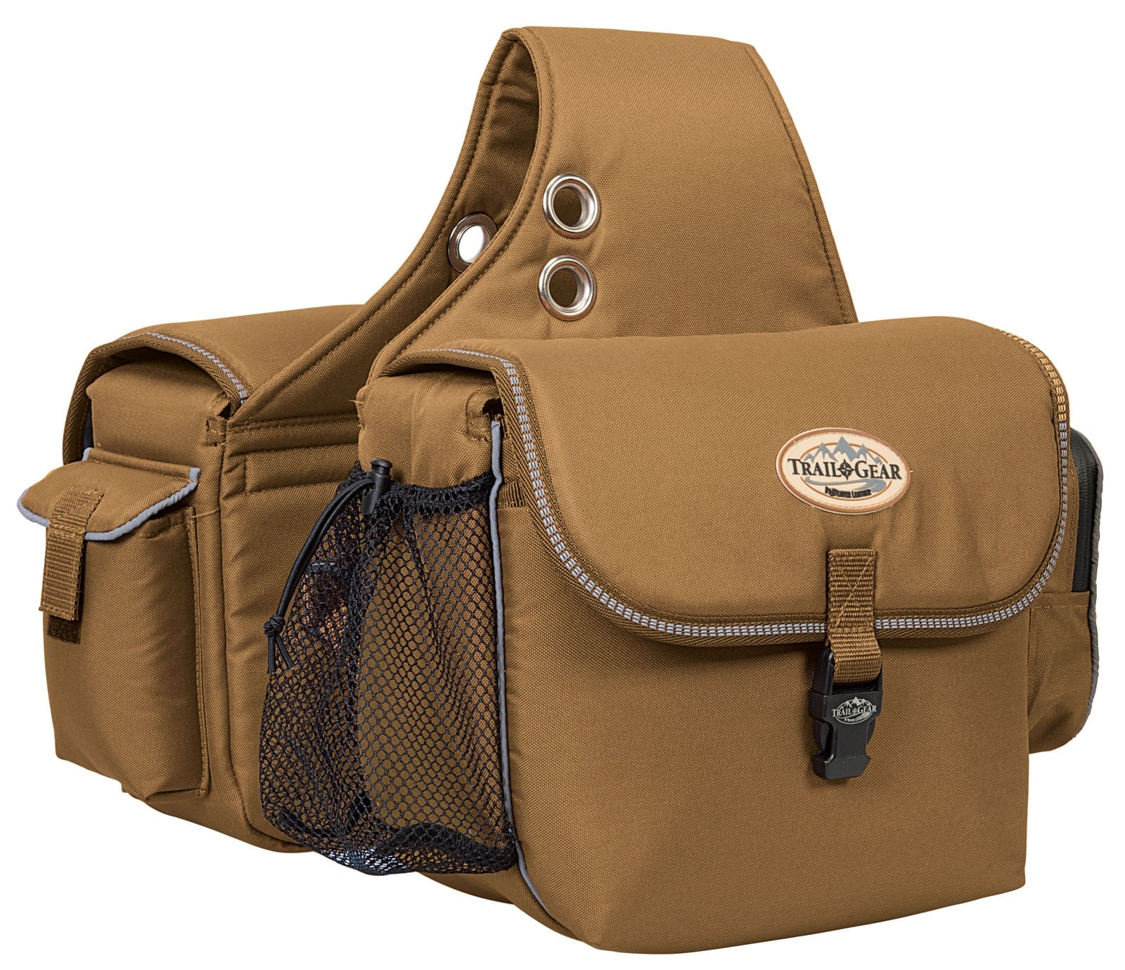 Weaver Leather Trail Gear Horse Saddle Bags, 600D - Image 7