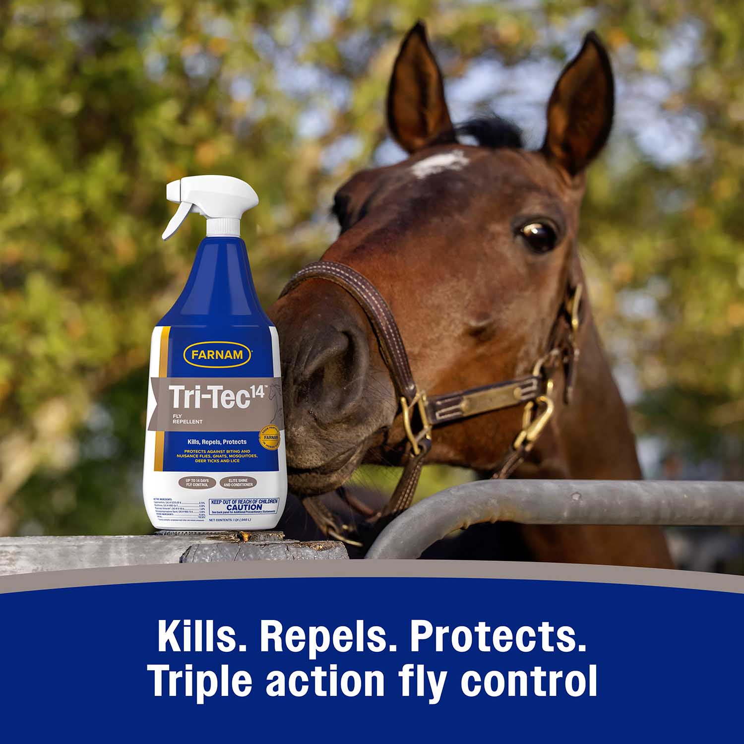 Farnam Tri-Tec 14 Fly Repellent for Horses - Image 13