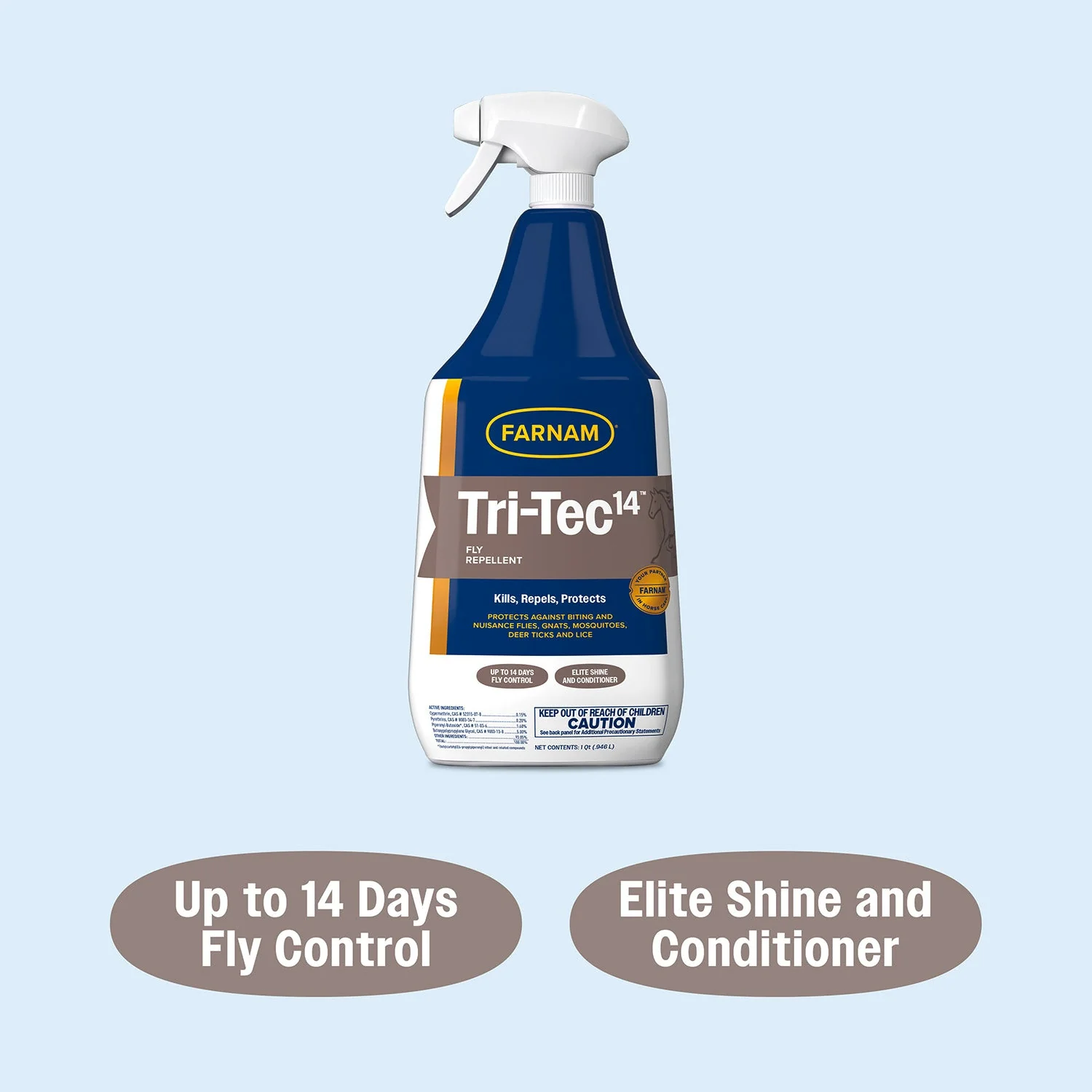 Farnam Tri-Tec 14 Fly Repellent for Horses - Image 14