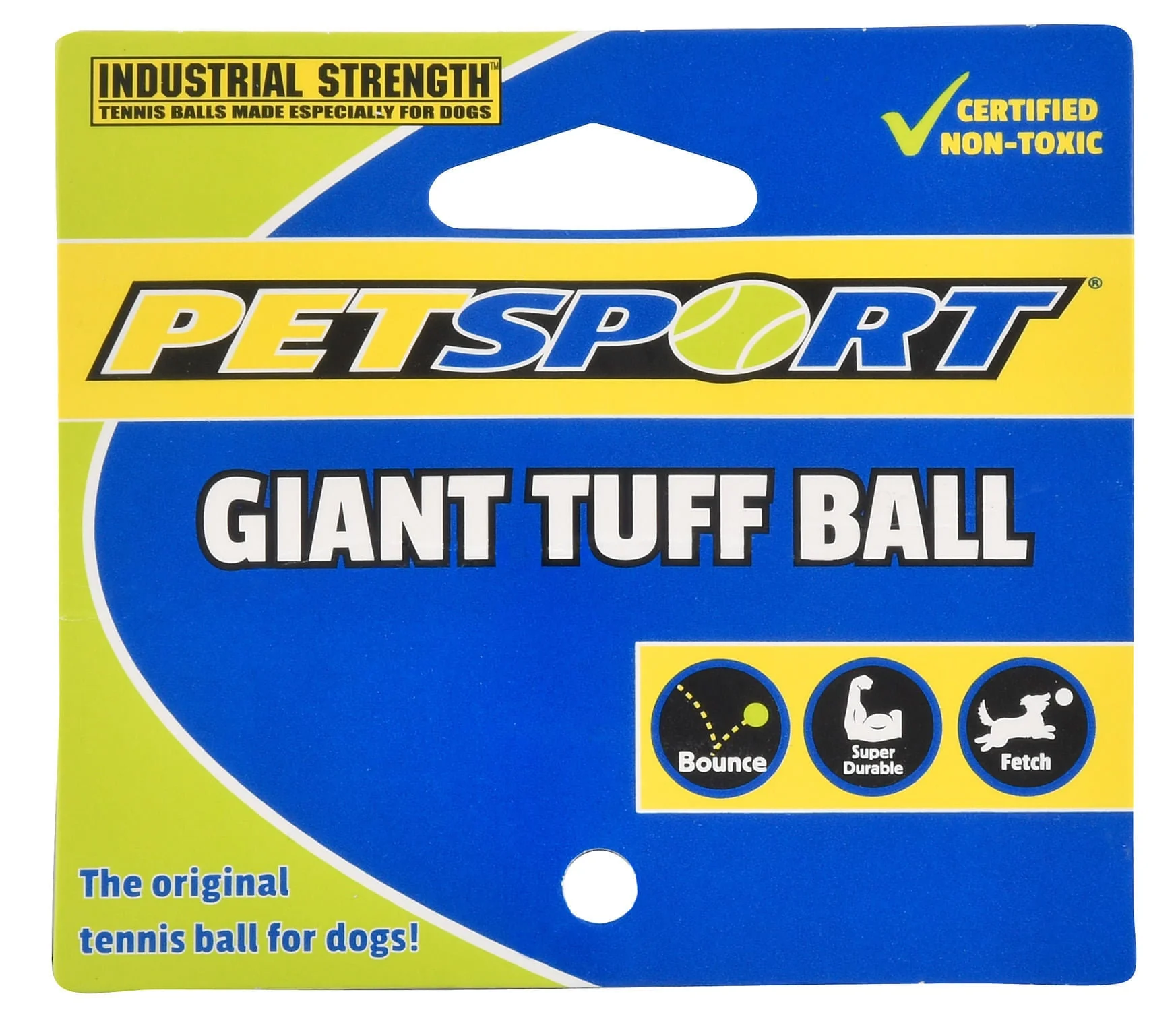 Petsport Tuff Balls Durable Non-Toxic Dog Tennis Balls - Image 3