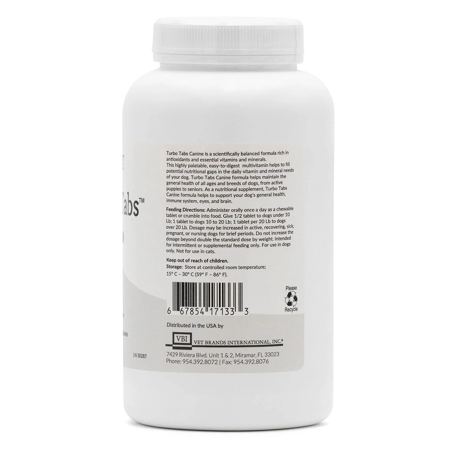 Turbo Tabs Chewable Daily Vitamins for Dogs, 180 ct - Image 3