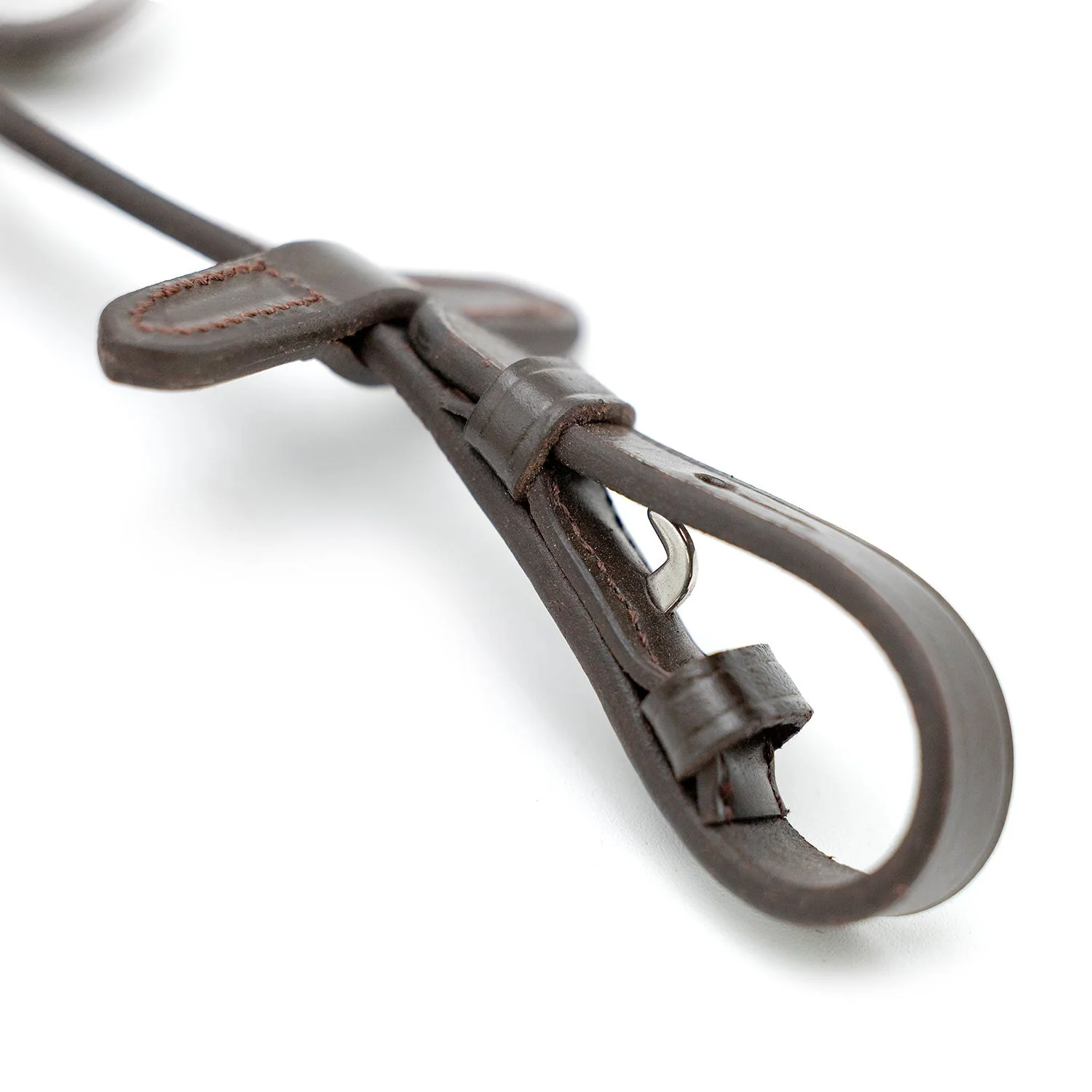 Jeffers Uniquely English Rubber Reins – Premium Leather, Non-Slip Grip, 54" for Horse Riding - Image 6