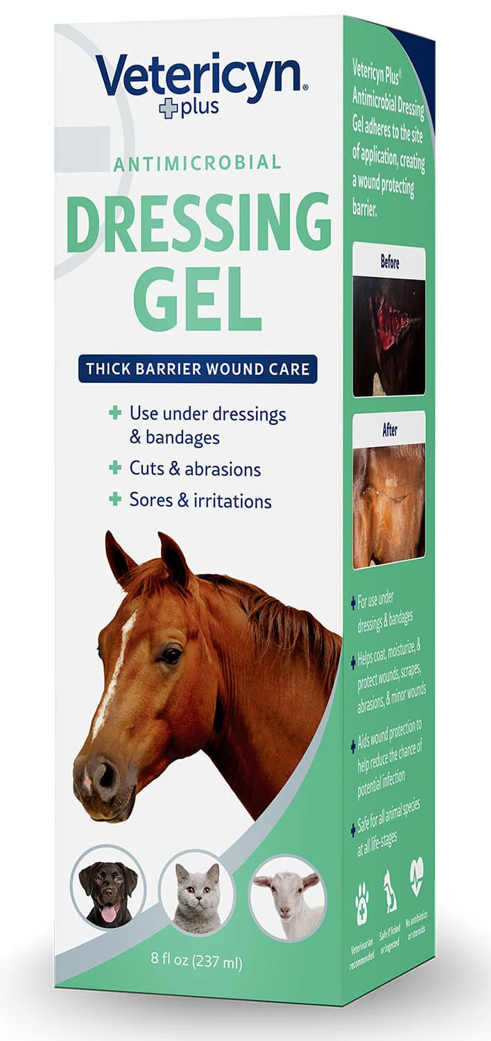 Vetericyn Plus Antimicrobial Dressing Gel, 8 oz - Image 2
