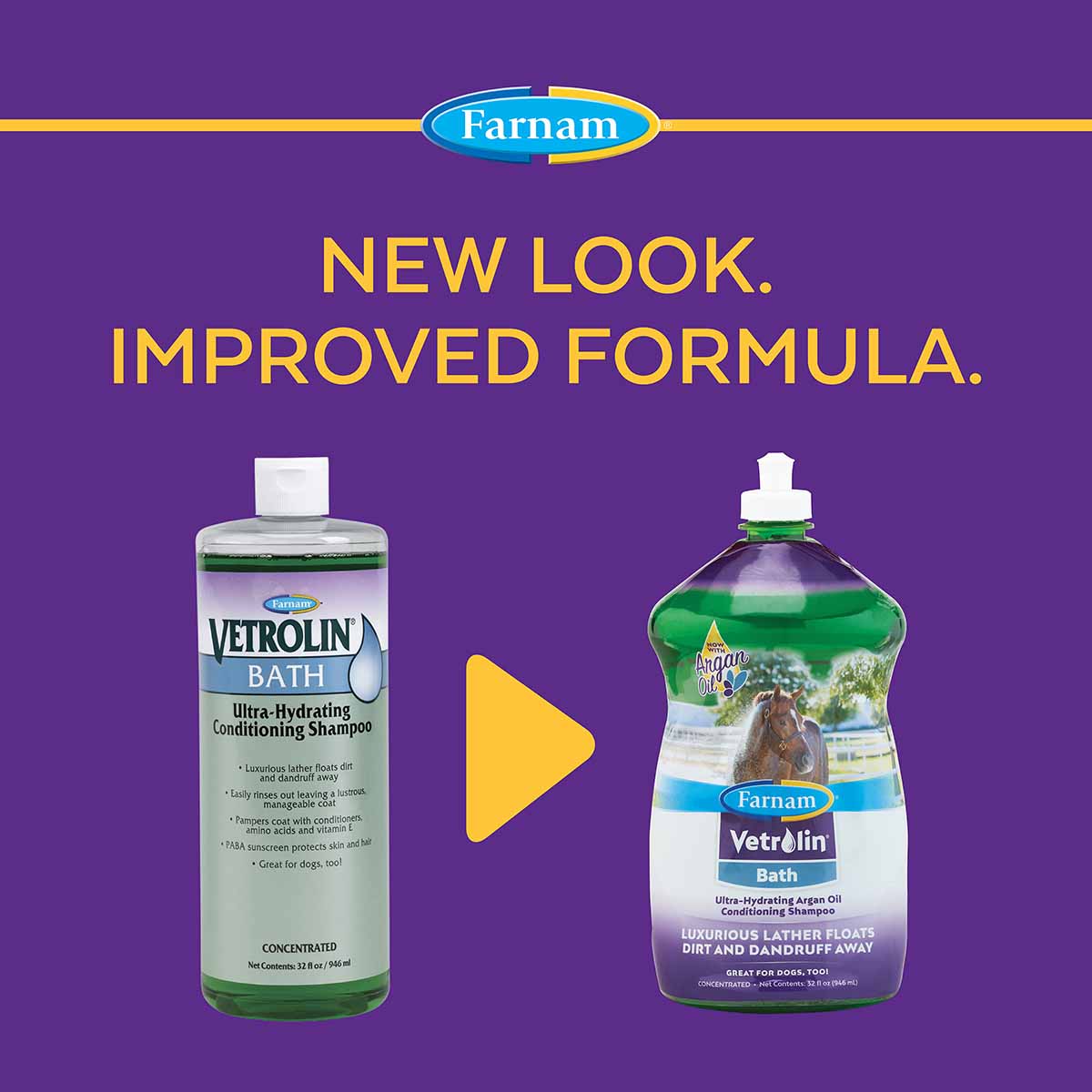 Vetrolin Bath Conditioning Shampoo for Dogs & Horses - Image 2